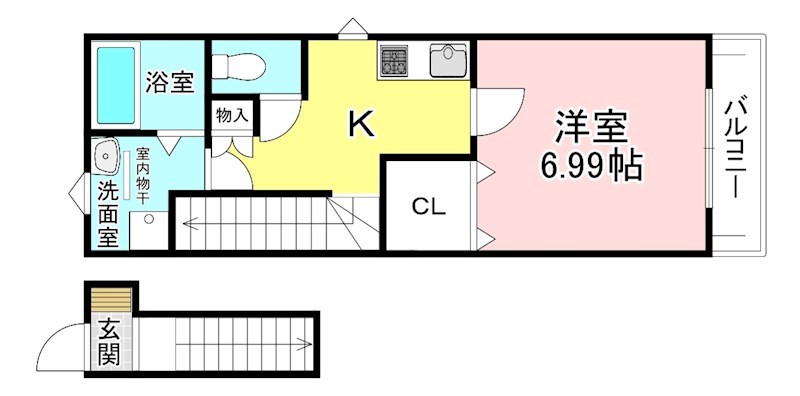 ゆめのぴーすⅡ 間取り