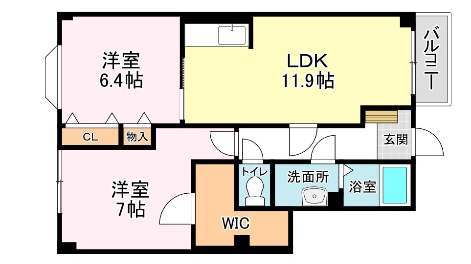 エクレール久徳 間取り