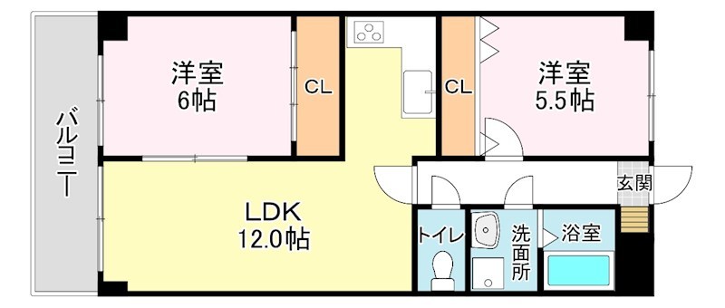 レジデンス南草津 間取り