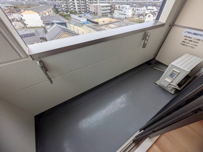 アスフォート野洲 ベランダ