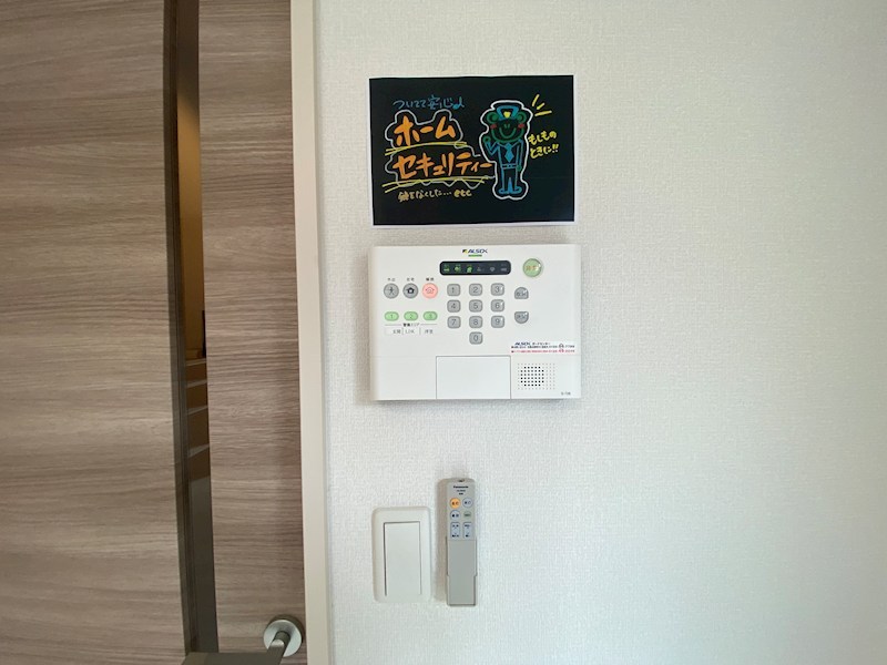 villa高畔 セキュリティ