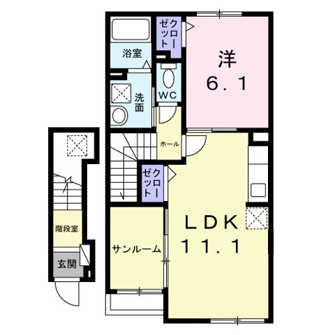 グランド　ソレイユ 間取り