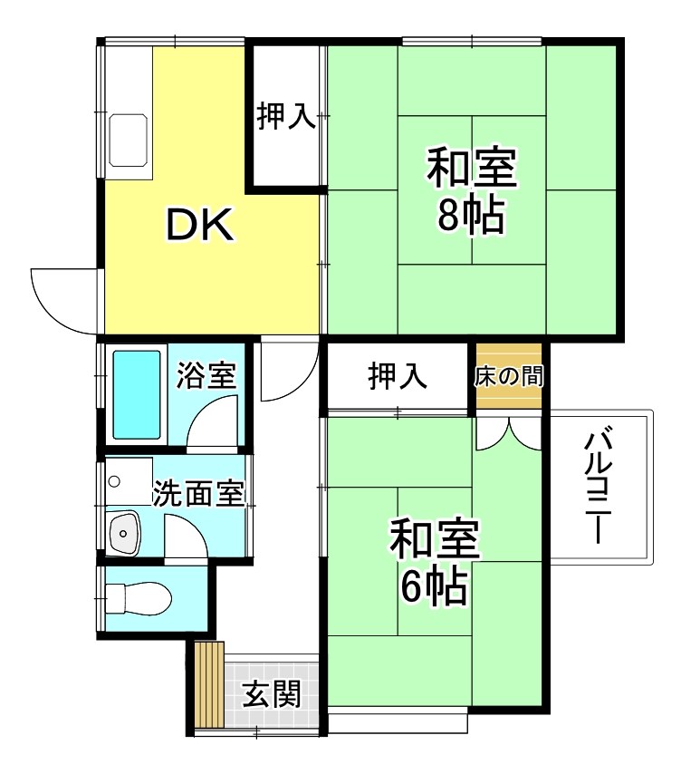岩根S邸貸家 間取り
