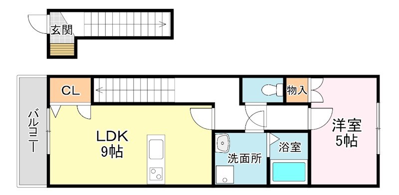フォレスト矢倉 間取り
