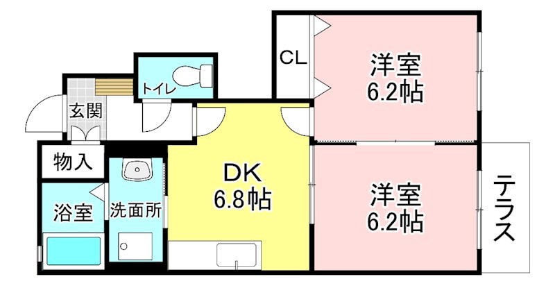 Casa Raffinato　A棟 間取り