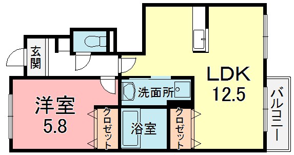 エスポワールK 間取り