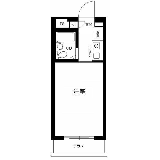 スカイコート都立大学 間取り