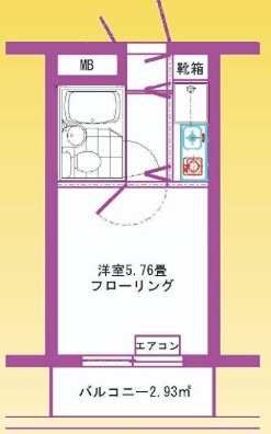 アサカシオン大岡山 間取り