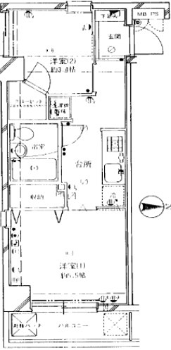 ステージ中馬込 間取り