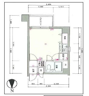 OLIO奥沢 間取り