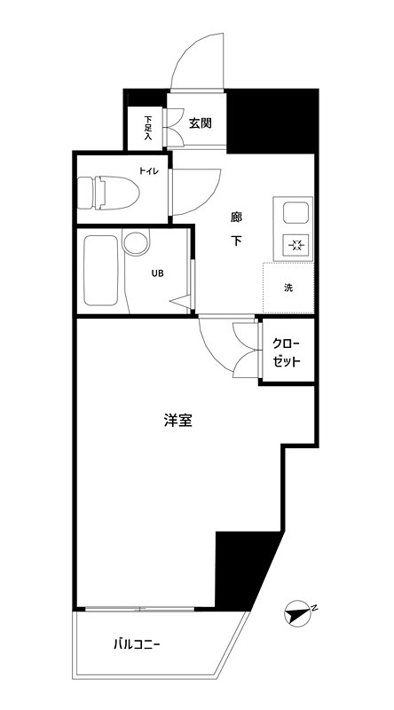 アクティブミレニアム中延 間取り