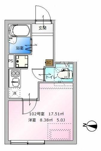 Reberty（リバティ）目黒南 間取り