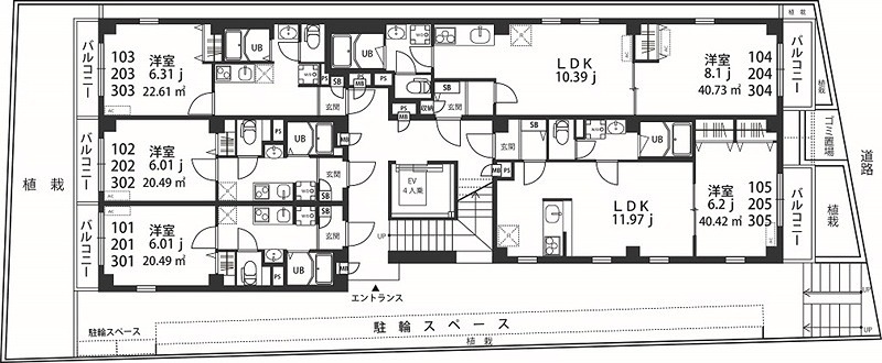 リブリ・自由が丘Ⅱ 間取り