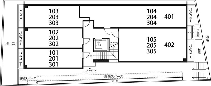リブリ・自由が丘Ⅱ 間取り