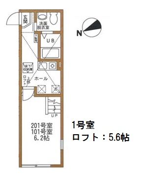 ハーミットクラブハウスケンズ 間取り図