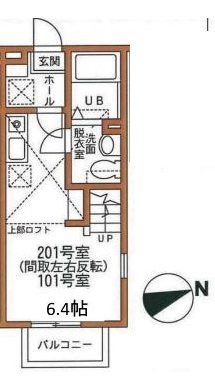 ハーミットクラブハウス山手本郷町 間取り図