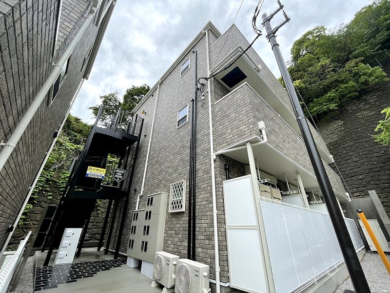 レンガ調のお洒落な外観！