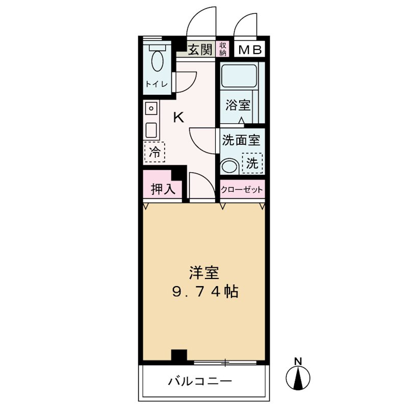 メゾンオクガワ 間取り