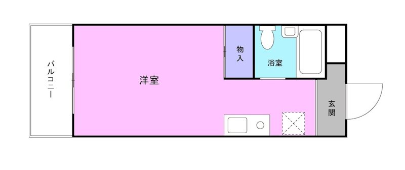 メゾンソレイユ 間取り