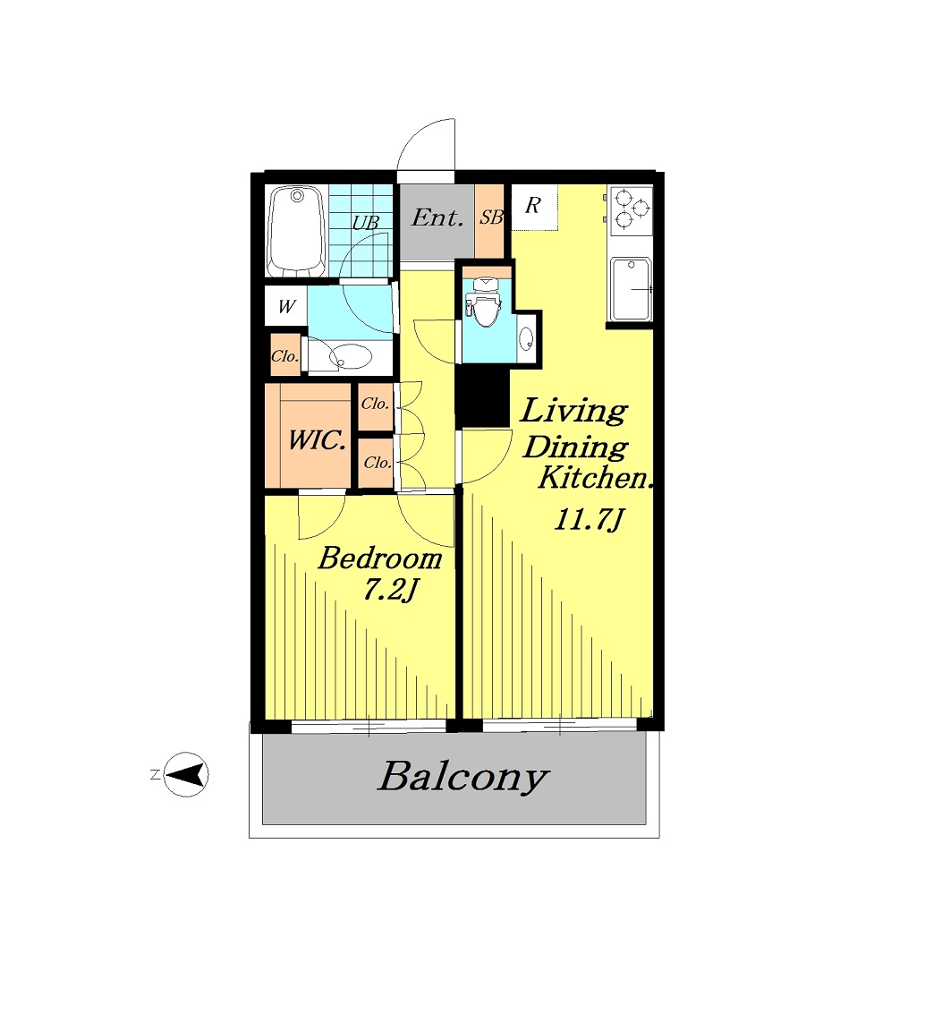 Brillia Tower大崎 間取り図