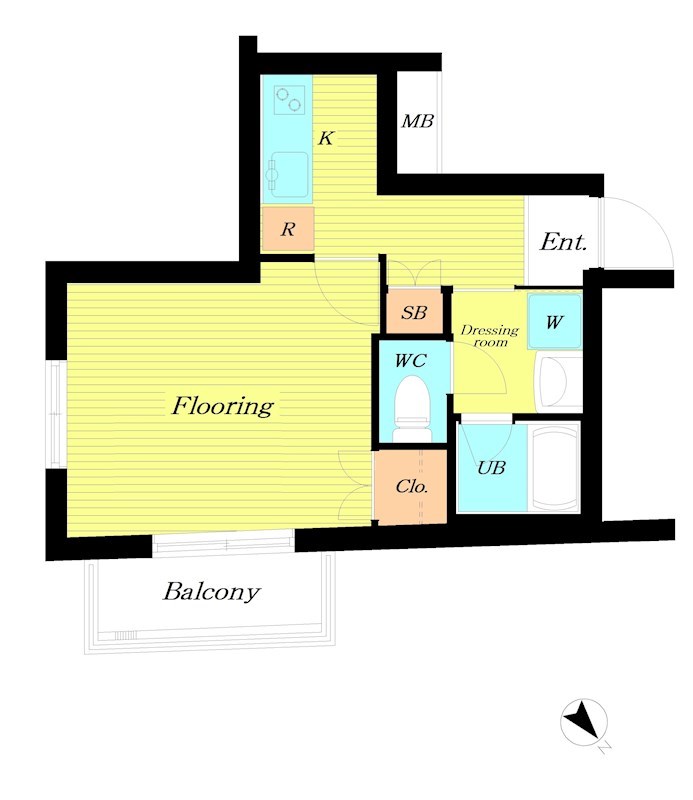 VIDA高井戸 間取り図
