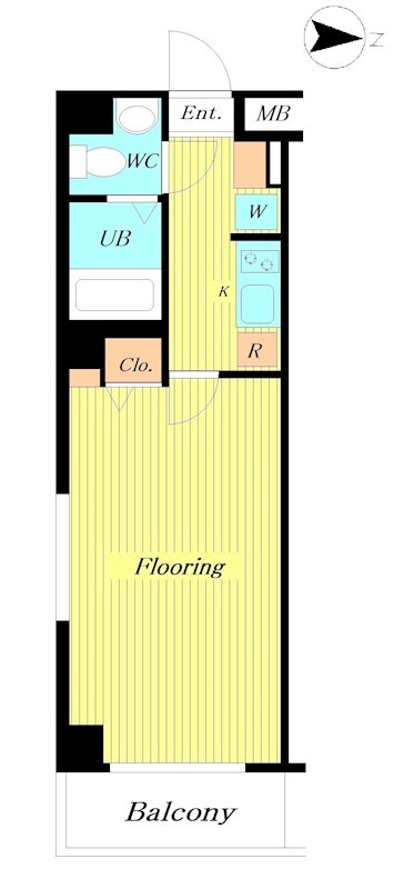 グラウンデュークス菊川 間取り図