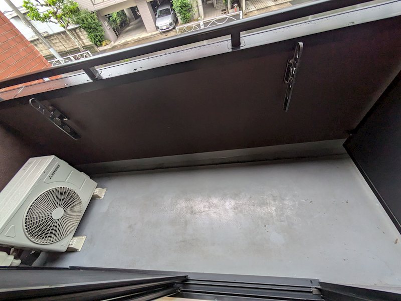 グラウンデュークス菊川 ベランダ