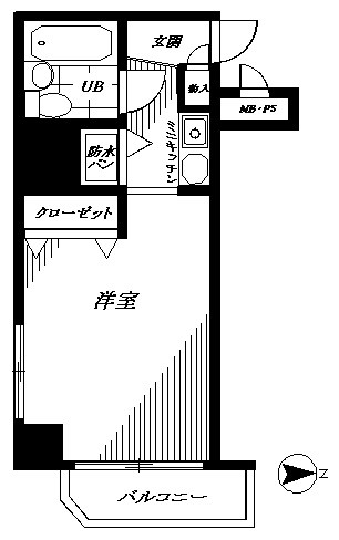 ﾀﾞｲｱﾊﾟﾚｽ錦糸町第5 間取り図