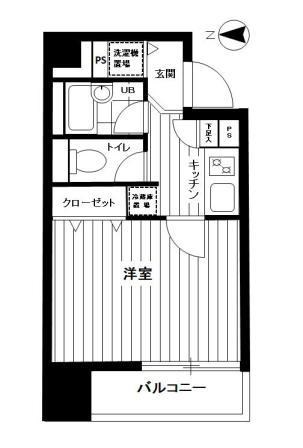 菱和ﾊﾟﾚｽ渋谷西壱番館 401号室 間取り