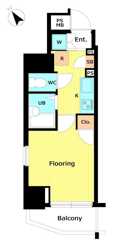 ﾊﾟﾚ･ﾎｰﾑｽﾞ武蔵小山 間取り図