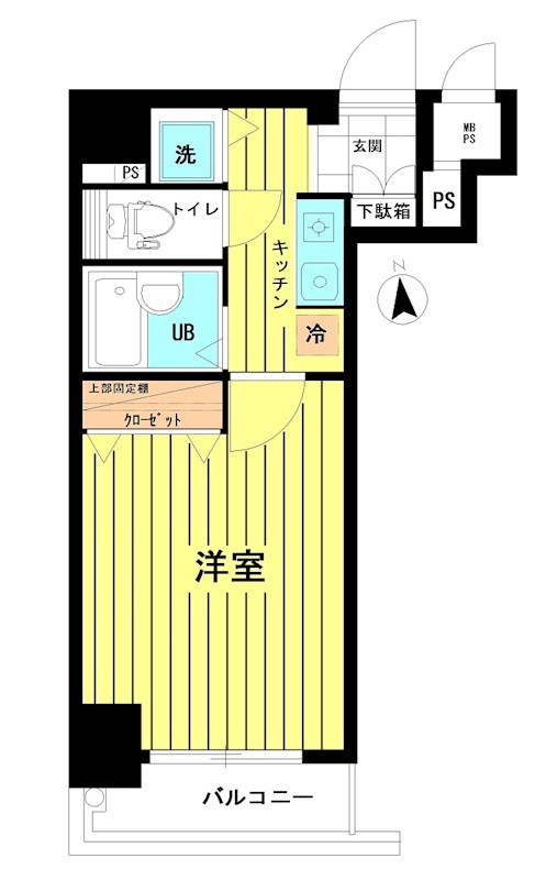 ﾄﾞﾙﾁｪ銀座東・壱番館 間取り図