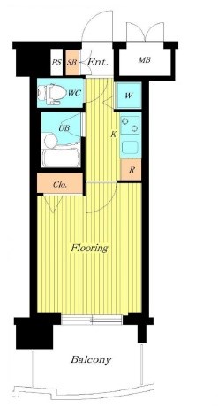 パレステュディオ芝浦TokyoBay 間取り図
