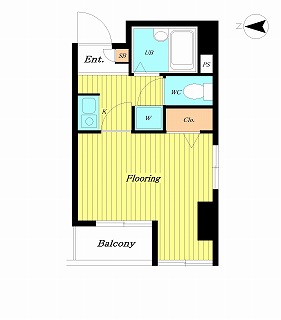 間取り プレール東麻布 間取り図
