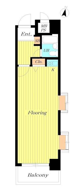 間取り ライオンズプラザ井土ヶ谷弐番館 間取り図