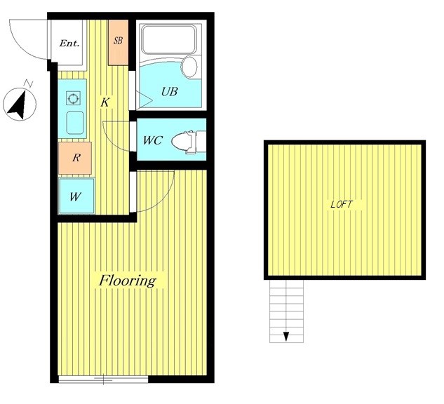 ﾌﾟﾘﾐｴｰﾙ古淵 間取り図