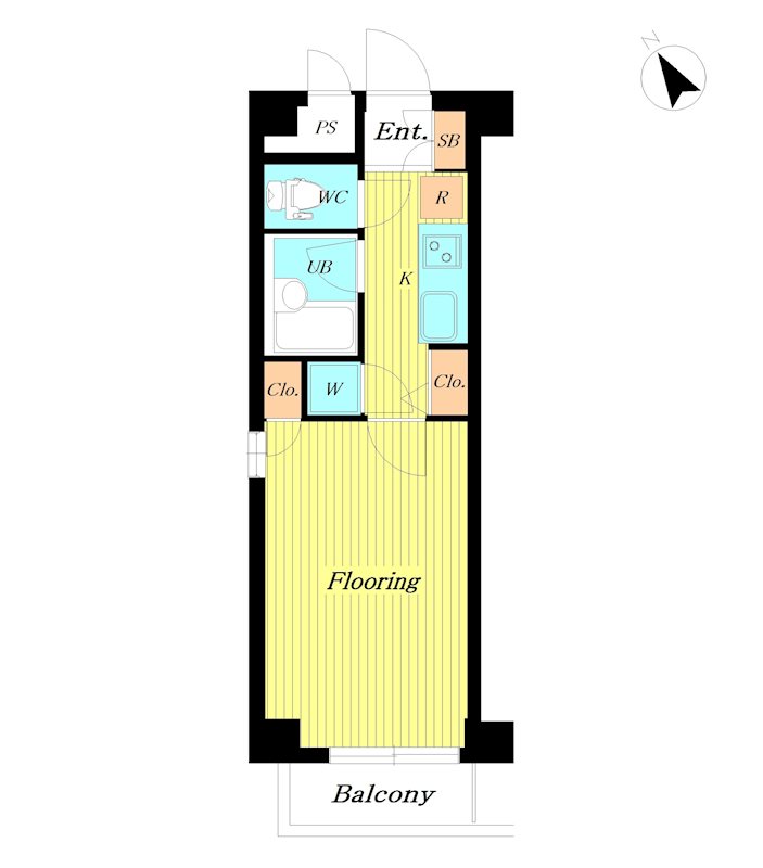 ｻﾝﾃﾐﾘｵﾝ小石川後楽園 間取り図
