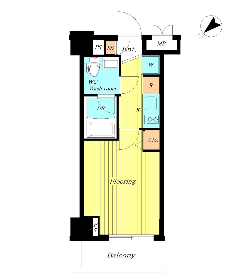 ｳﾞｧﾚｯｼｱ桜上水駅前ｼﾃｨ 間取り図