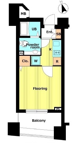 L-Flat鶯谷 間取り図