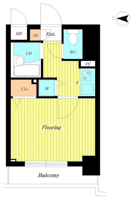ﾊﾟｰｸｳｪﾙ目白 間取り図