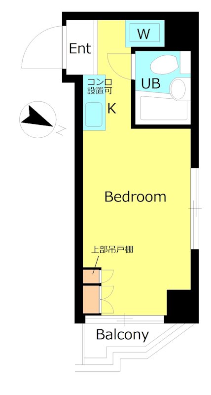 ﾒｿﾞﾝ･ﾄﾞ･ﾘﾍﾞﾗﾙ 207号室 間取り