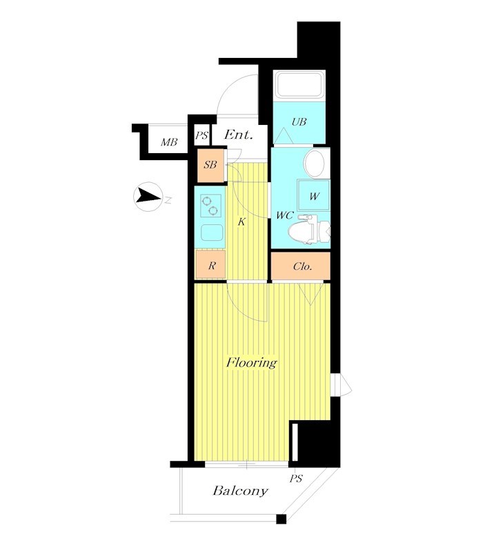 間取り ヴァレッシア川口幸町シティ 間取り図