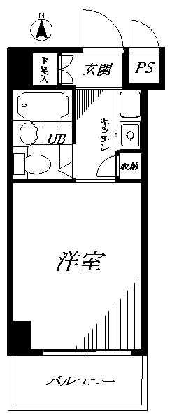 ﾀﾞｲﾎｰﾌﾟﾗｻﾞ東高円寺 403号室 間取り