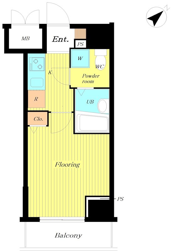 ﾌｧｰｽﾄﾌﾟﾚｲｽ東向島 間取り図