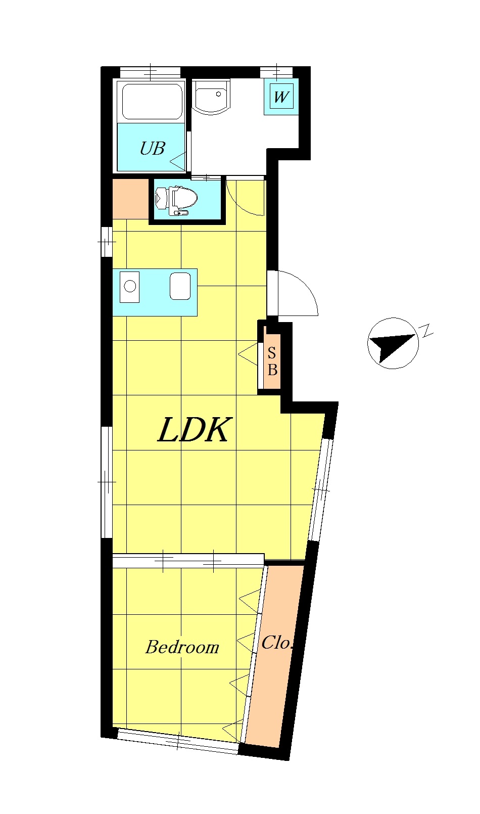 ロータス西荻窪 間取り図