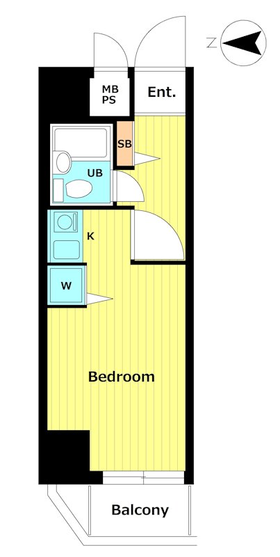 間取り コスモ東池袋 間取り図