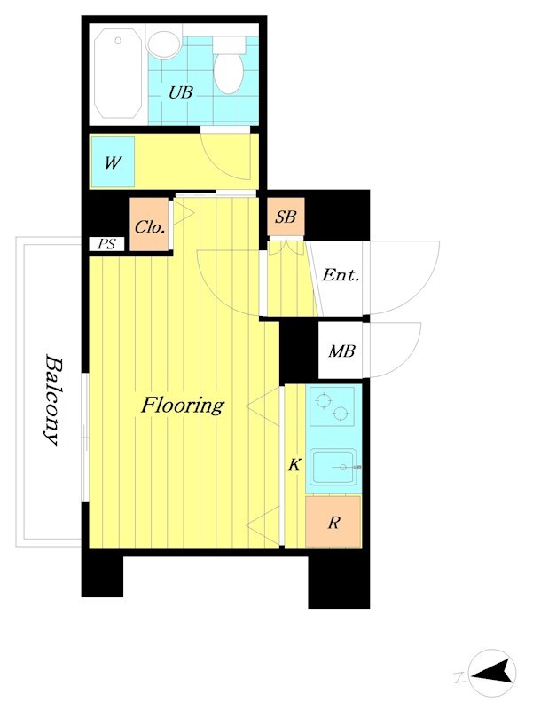 ｸﾞﾗﾝﾄﾞ･ｶﾞｰﾗ麻布十番 間取り図