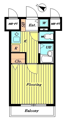 間取り ステージファースト目白 間取り図