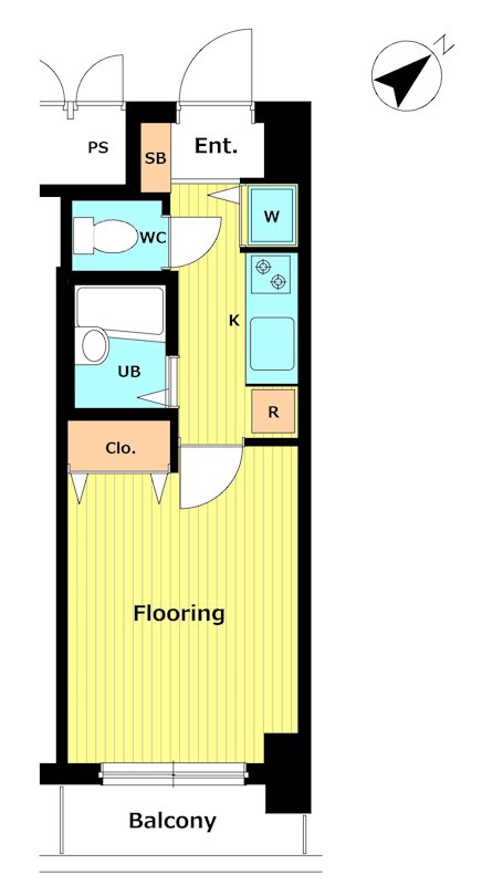ﾊﾟｰｸｳｪﾙ池袋 間取り図