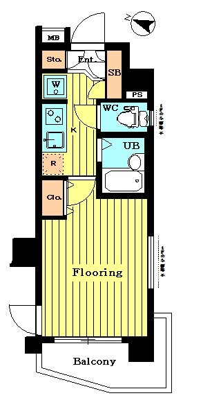 ソアブール世田谷上馬 間取り図