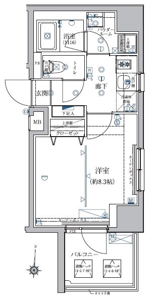 RELUXIA両国 間取り図